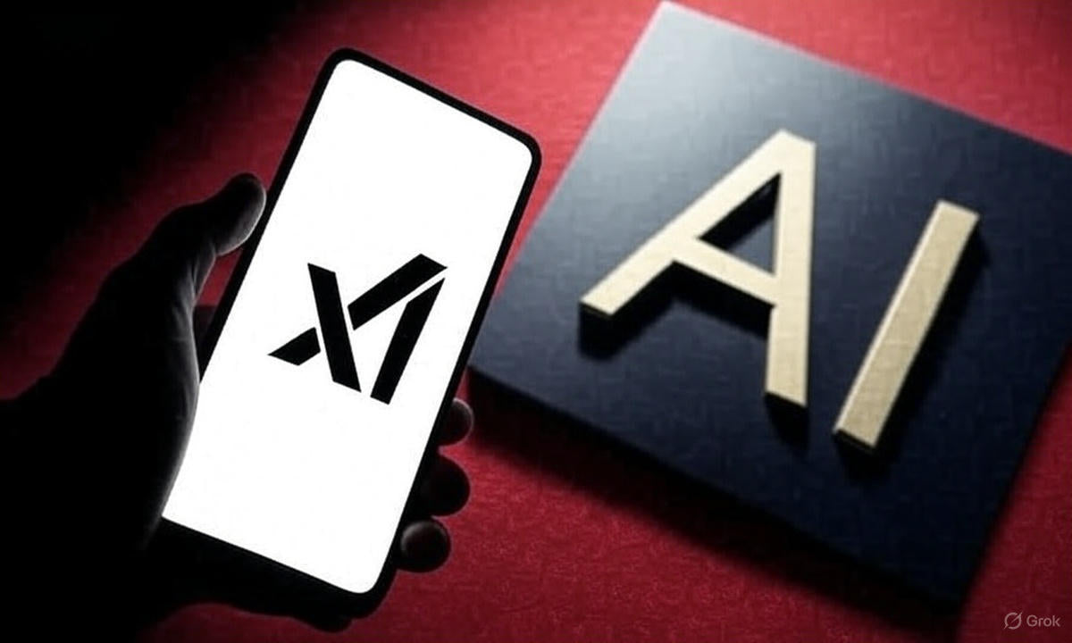 xAI Colossus II supercomputer with Elon Musk’s tweet referencing Back to the Future