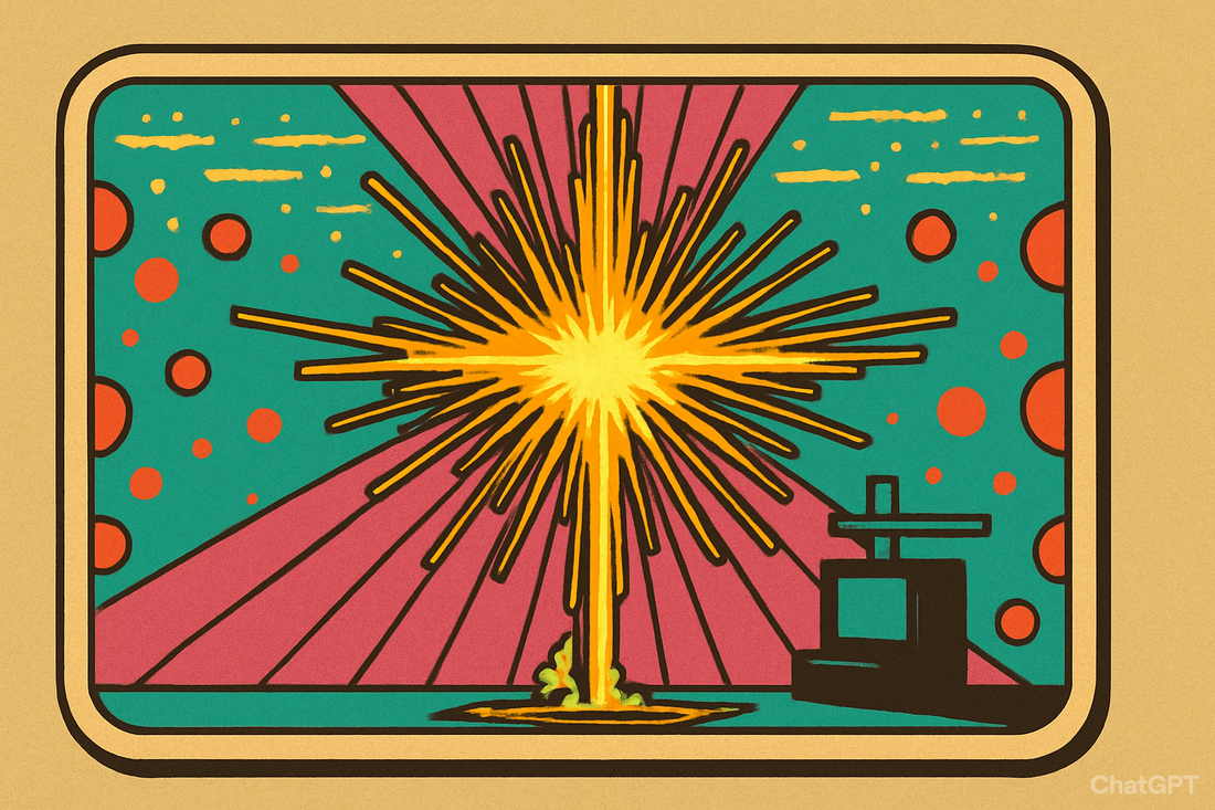 Golden lattice of frozen light forming a supersolid created by Italian physicists in lab