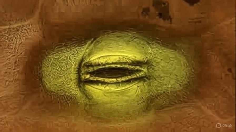 Microscopic image of leaf stomata opening and closing illustrating how plants breathe