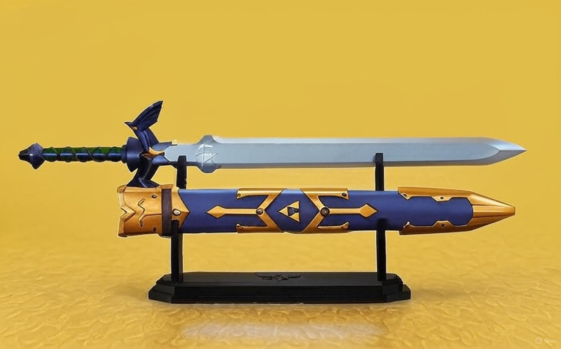 High-quality interactive Master Sword replica from The Legend of Zelda, official Tamashii Nations product