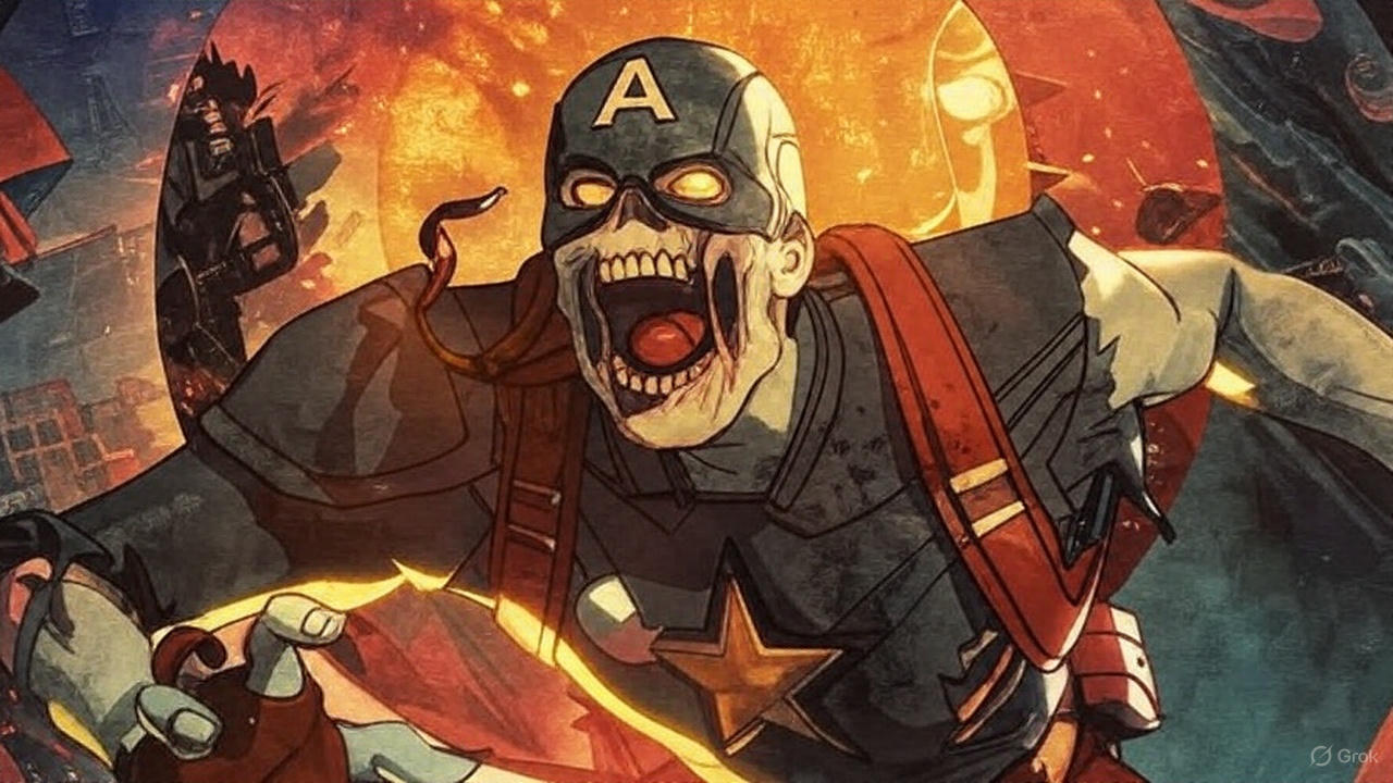 Blade, Punisher, and Magik battling zombies in Marvel Rivals PvE Marvel Zombies mode gameplay