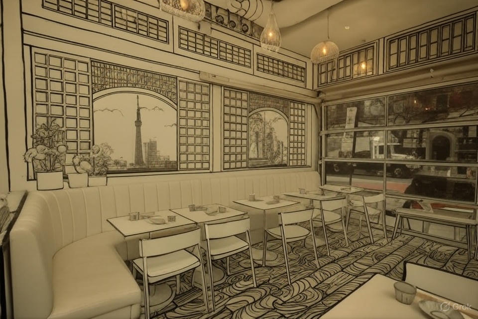 Immersive omakase dining experience in East Village with comic book-inspired décor at Shirokuro