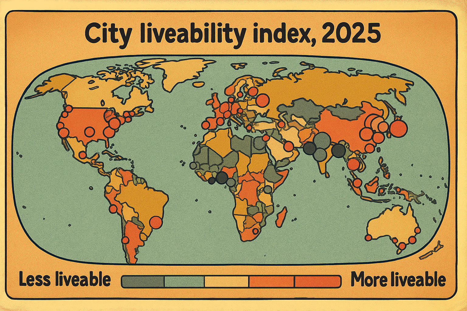 Global instability impacts urban living standards in Vienna and beyond