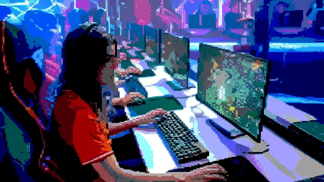 Infographic showing 48% of gamers are women, highlighting gaming industry diversity and trends