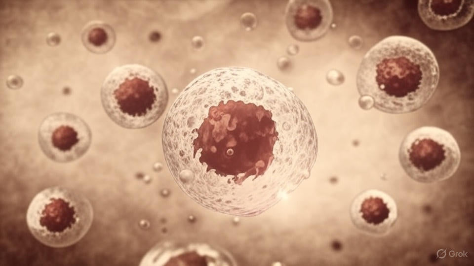 Scientific representation of reversing age-related damage by blocking HMGB1 protein