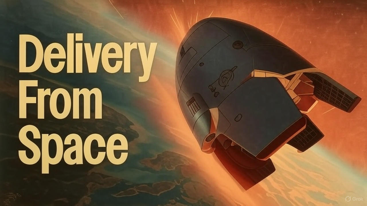 Reusable autonomous spacecraft designed for hypersonic reentry and precise landing