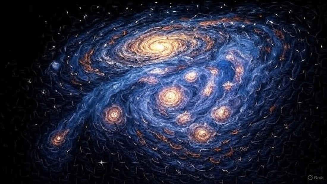 Chain of 20 galaxies forming Cosmic Vine captured by JWST infrared telescope