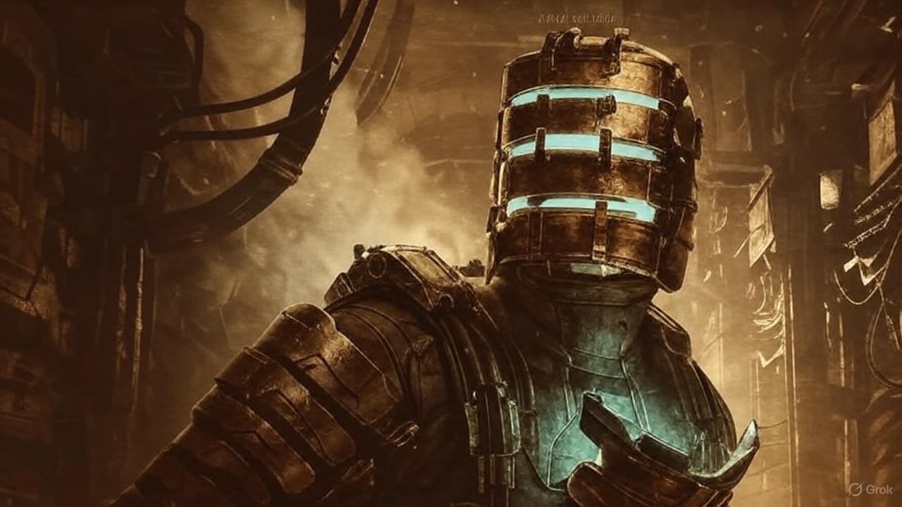 Dead Space franchise iconic horror scene featuring Isaac Clarke and necromorphs