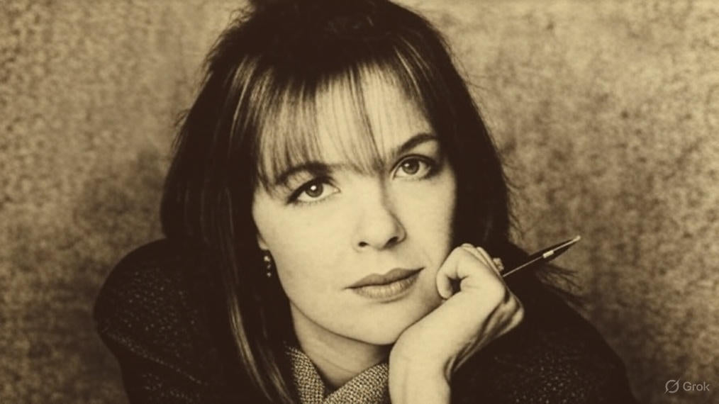 Iconic Hollywood actress Diane Keaton posing in classic style