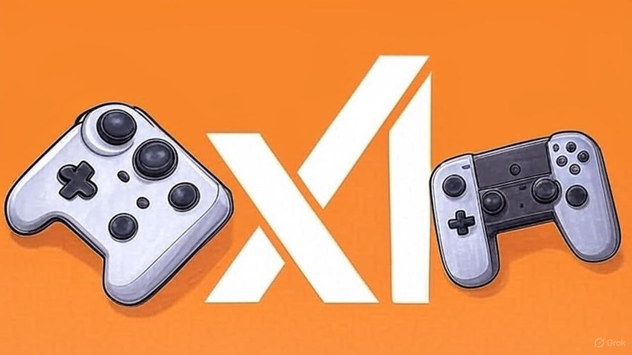 Concept art of AI-generated video game scene powered by xAI’s Grok model