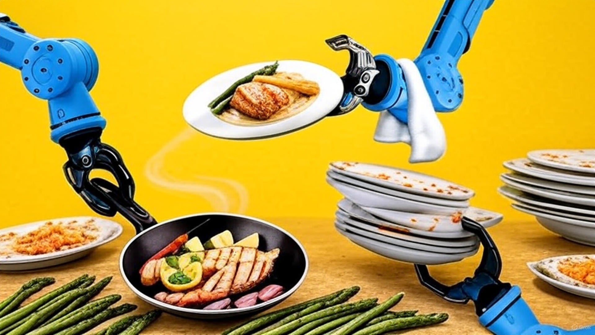 Figure AI’s advanced Figure 03 robot performing household chores like washing dishes and watering plants at home