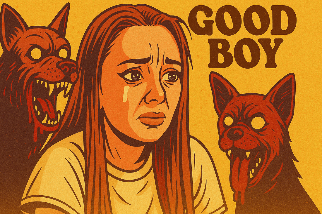 Good Boy 2025 horror film poster – a dog’s-eye view haunted house thriller from director Ben Leonberg.