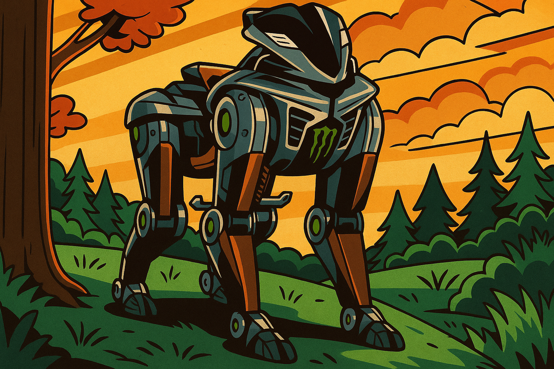 Woman riding Kawasaki CORLEO robotic horse in industrial test demonstration