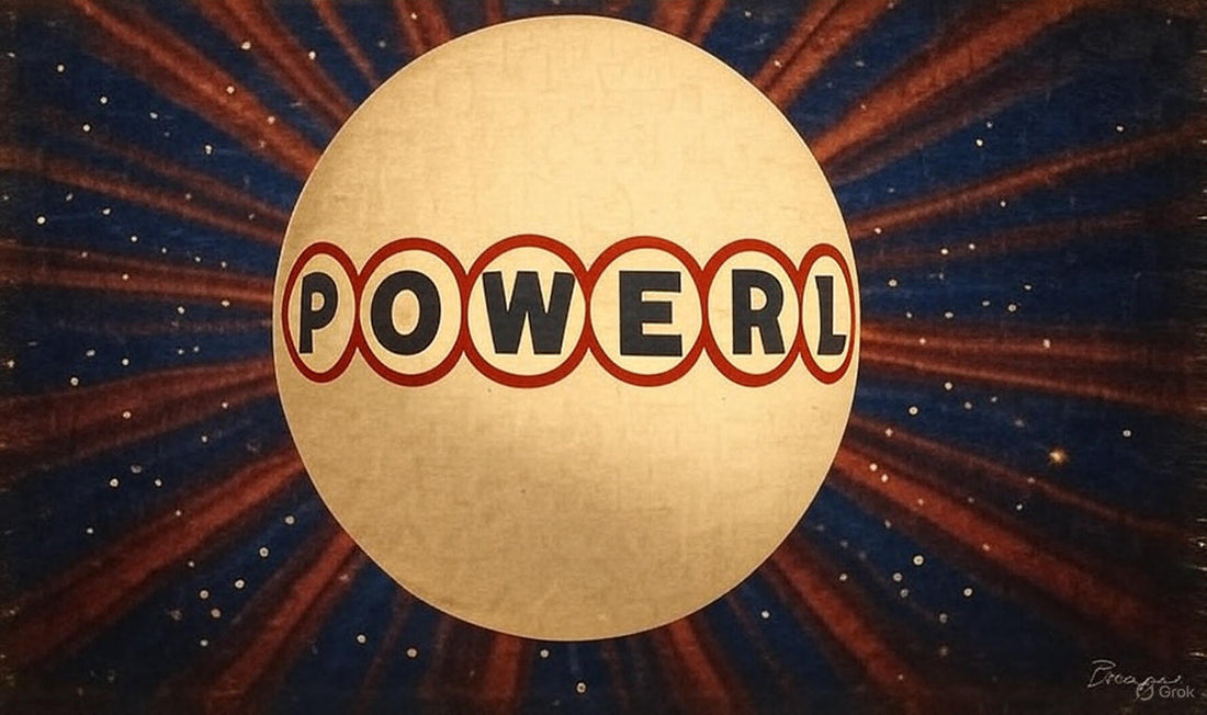 ChatGPT interface on smartphone used to generate Powerball numbers