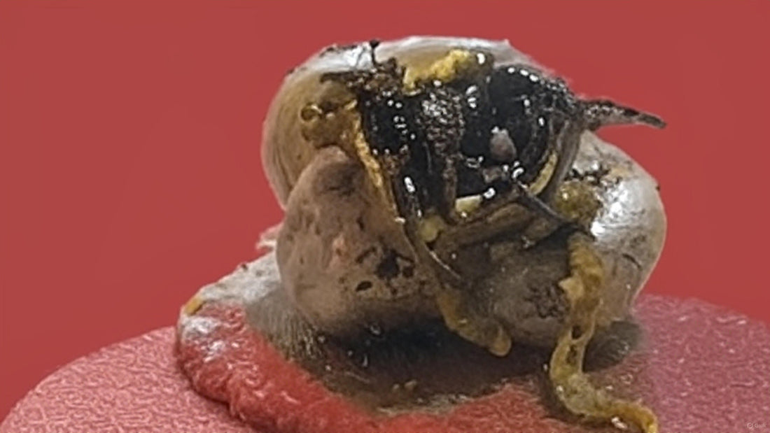 AI-generated tentacle-like creature from Panama meteorite TikTok hoax