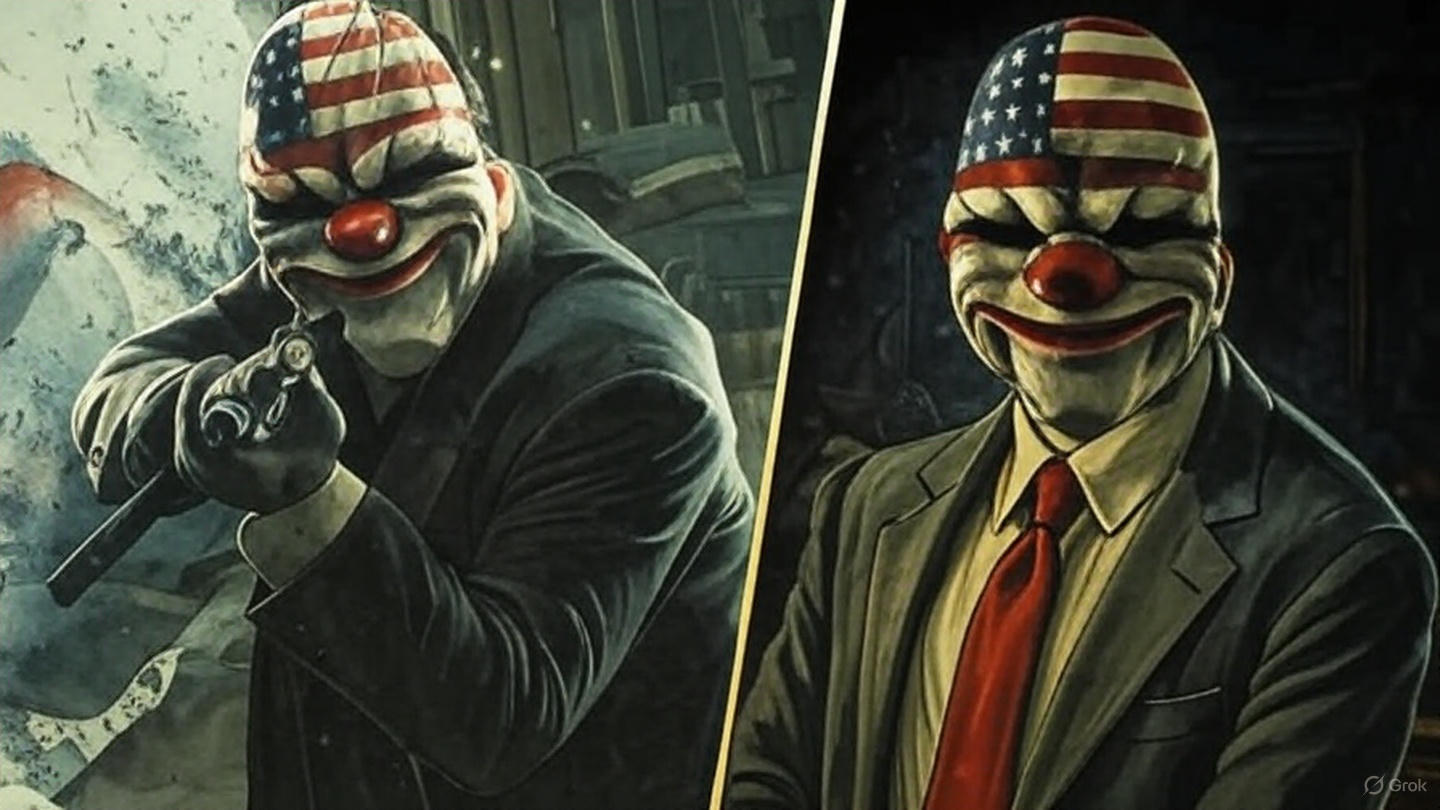 Starbreeze announces Payday 2 subscription with over 65 heists, weapons, and cosmetics