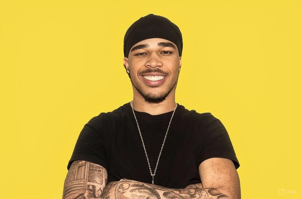 Twitch streamer PlaqueBoyMax showing progress after hospital stay from tattoo infection