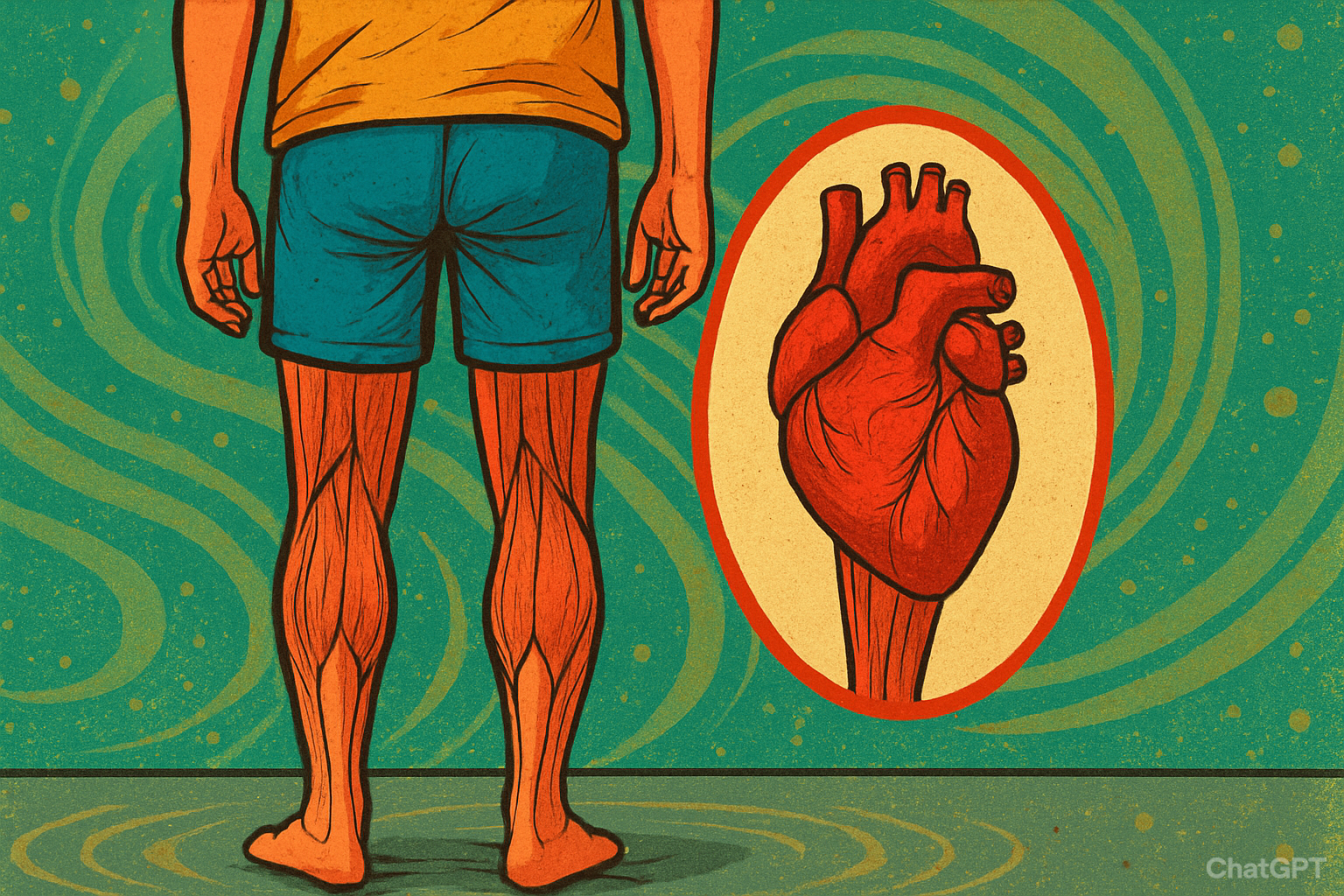 Calf muscle pump highlighted as the body’s second heart that prevents blood clots