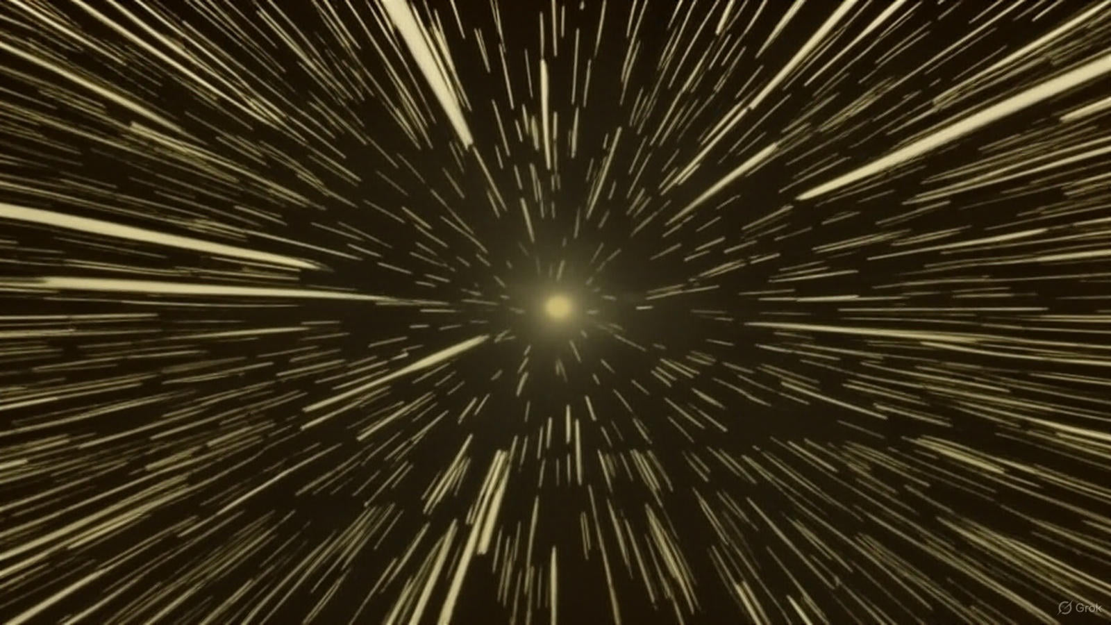 Theoretical warp drive concept showing spacecraft traveling through curved spacetime