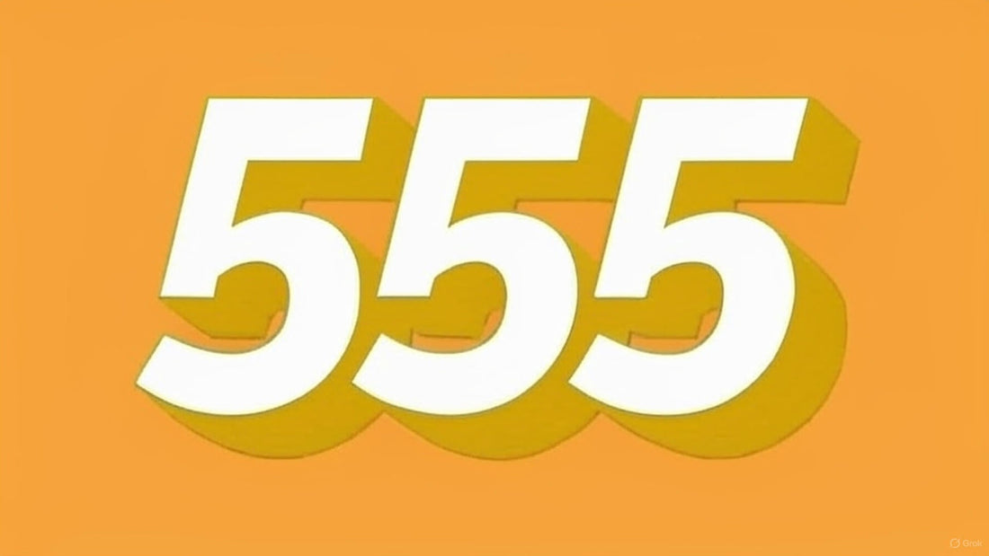 Viral @insidemanifest tweet illustration featuring white rabbit and 555 for manifestation and good fortune